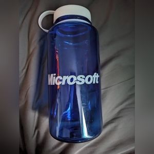 Microsoft Plastic Twist Cap Water Bottle